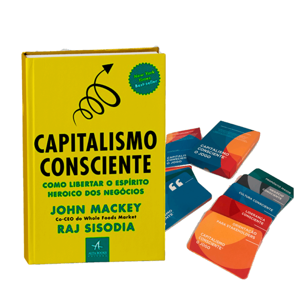 Combo: Livro Capitalismo Consciente  + Jogo do Capitalismo Consciente